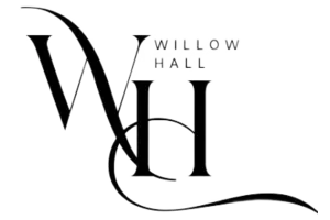 Willow Hall - Black Logo Willow Hall